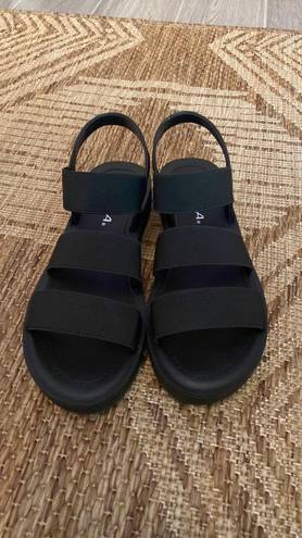 Soda Shoes Black Sandals