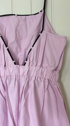 Free People Movement NWOT FP Movement Star Player Wide Leg Overall Jumpsuit  Ligh Pink Color Sz XS