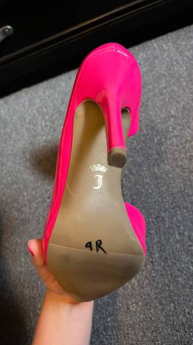 Juicy Couture Pink Heels