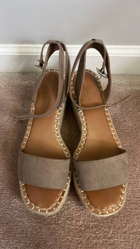 Kelly & Katie Espadrille Wedge Sandals