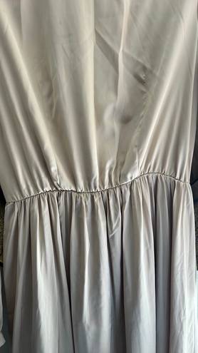 Champagne Maxi Dress Gold Size M