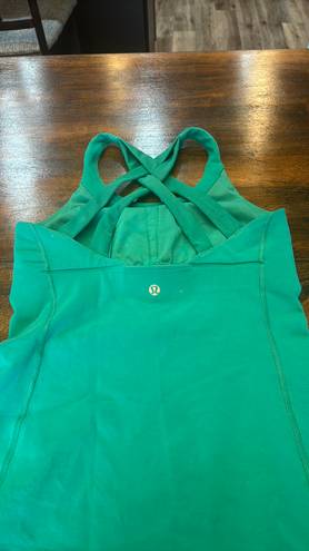 Lululemon Green Tanktop