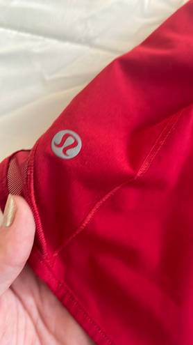 Lululemon Red Shorts