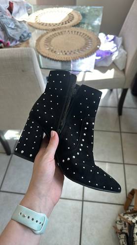 Gianni Bini Black Heeled Booties