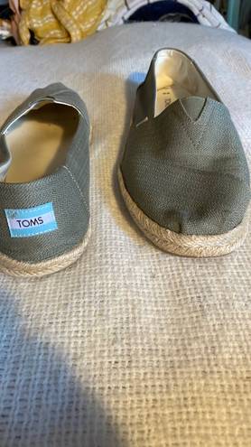 Toms Green Slip-On Shoes
