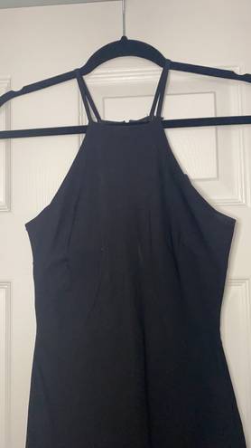 The Vintage Shop Mini Black Dress