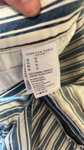 American Eagle Stripped Mom Short