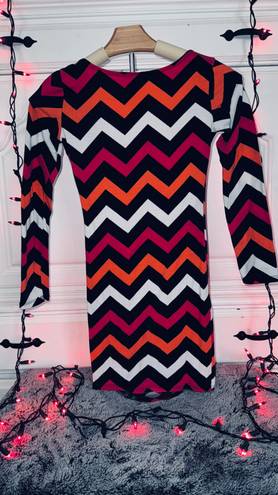 Charlotte Russe Zig zag short dress/ long shirt