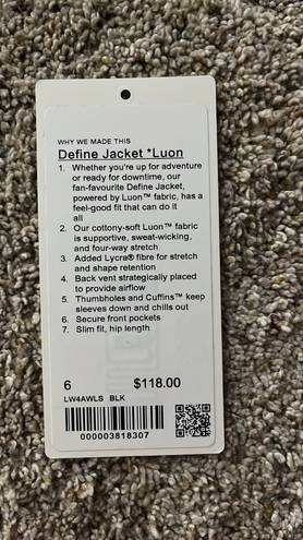 Lululemon Black Define Jacket 6