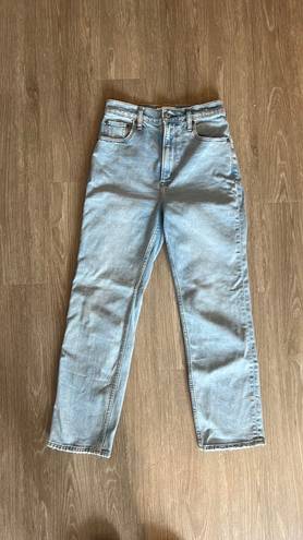 Abercrombie & Fitch Ankle Straight Jeans