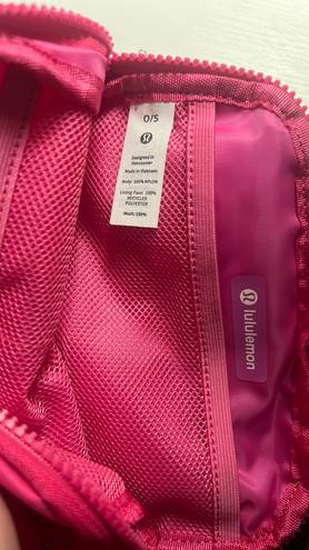 Lululemon Everywhere Pink Belt Bag