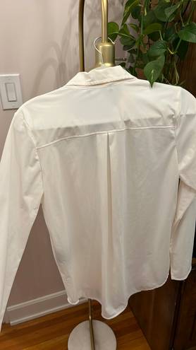 White Work Button Up Size XS