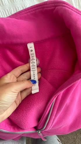 Lululemon Scuba Half-Zip Pink