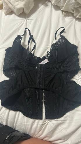 Urban Outfitters Black corset top