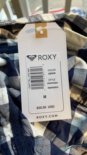 Roxy Capital Dream Checkered Buttoned Shirt