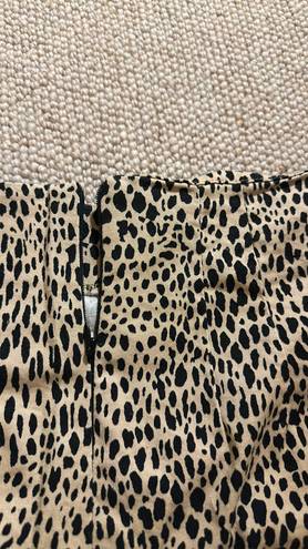 Brandy Melville Leopard Skirt