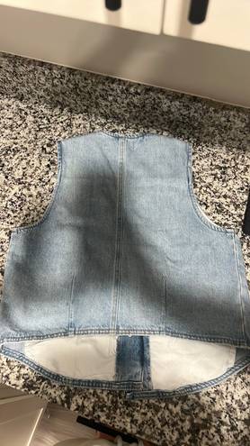 Mango Denim Vest