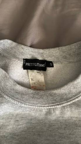 Pretty Little Thing Cropped Hoodie