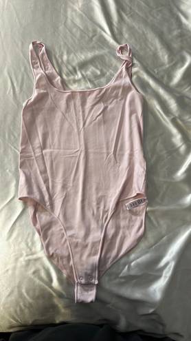 SKIMS pink bodysuit