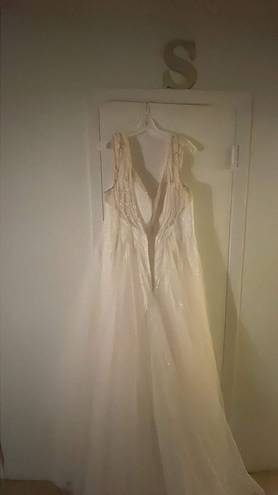 Oleg Cassini Ivory  Wedding dress, Veil 