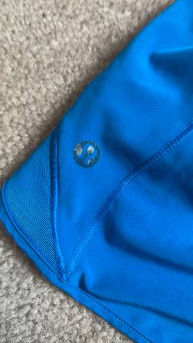 Lululemon Poolside Blue 2.5 Inch Hotty Hot Shorts