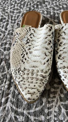 DV by Dolce Vit Dolce Vita Studded Snake Flats 