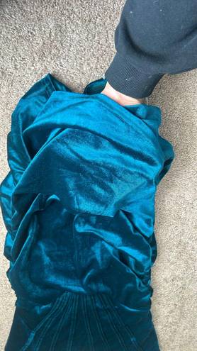 Micas Teal Bodycon Dress