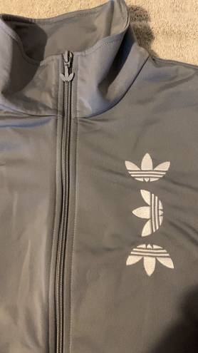 Adidas Grey  Zip Up