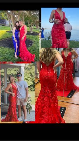 Jovani Red Prom Dress