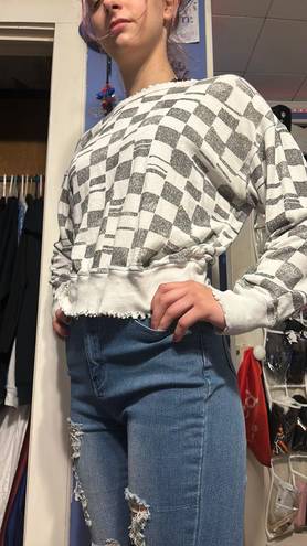 n:philanthropy Checkered Print Long Sleeve 