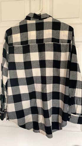 Target Black And White Flannel