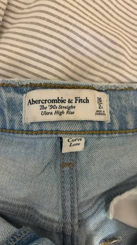 Abercrombie & Fitch Abercrombie Straight Leg 90s Jeans