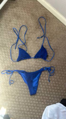 Triangl Blue e Swimsuit Set