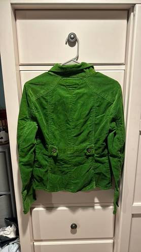 Tommy Hilfiger Green Corduroy Blazer Jacket