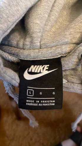 Nike gray  hoodie