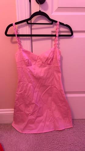 Beginning Boutique marbelle pink mini dress