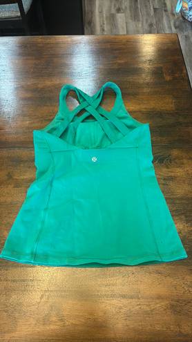 Lululemon Green Tanktop