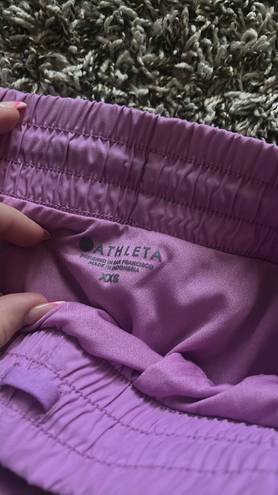 Athleta lavender shorts