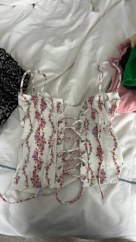 Edikted Flower Corset Top