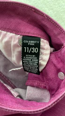 Celebrity Pink pants midrise ankle skinny button/zip closure size 11/30