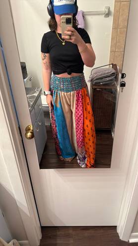 Bohemian Patchwork Elephant Pants Multiple