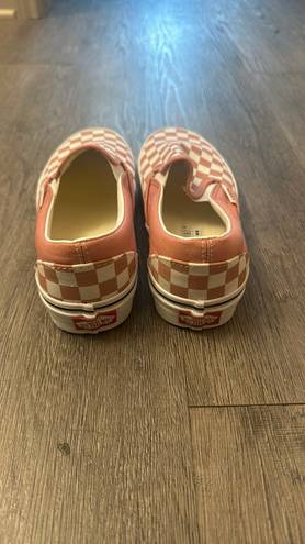 Vans Pink Checkered