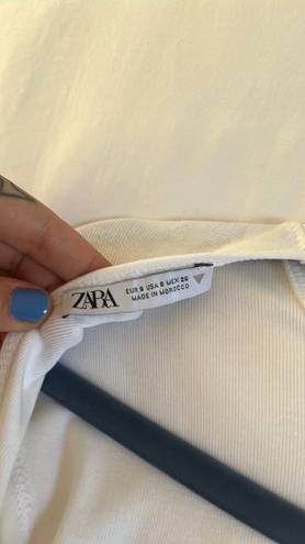 ZARA Open Back Top