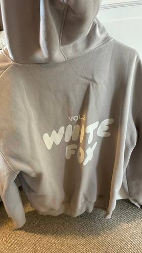 White Fox Boutique Grey White Fox Sweatshirt 