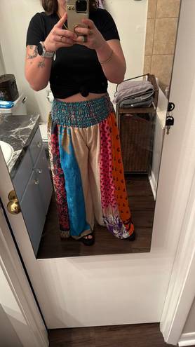 Bohemian Patchwork Elephant Pants Multiple