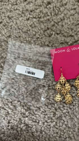 The Moon  & Lola Gold Cairo Earrings 