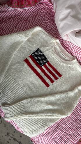 Moon & Maddison American Flag Sweater