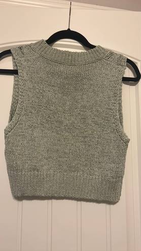 Altar'd State knitted sweater vest cropped