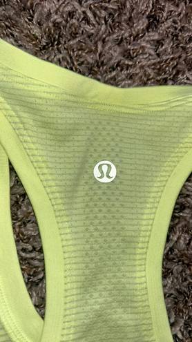 Lululemon neon lulu tank