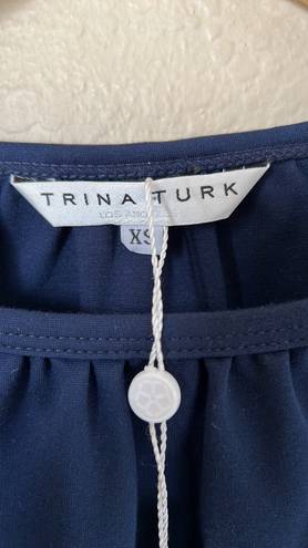 Trina Turk Navy Bella Dress NWT